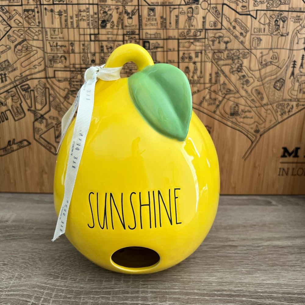 Rae Dunn Sunshine bird house